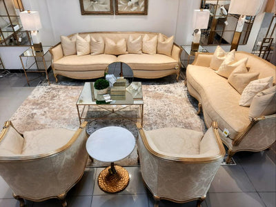Intl-Classic Upholstery - Le Canape Sofa (Gold)