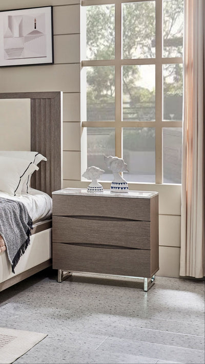 EBONY NIGHTSTAND - Al Rugaib Furniture