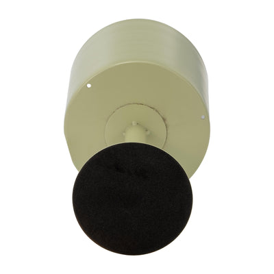 Ec Metal,6",flat Round Base Planter,tendril - Al Rugaib Furniture