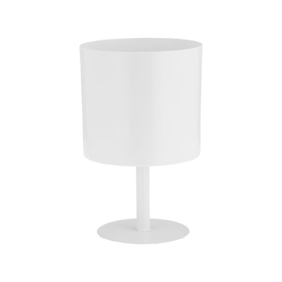 Ec Metal,6",flat Round Base Planter,white - Al Rugaib Furniture