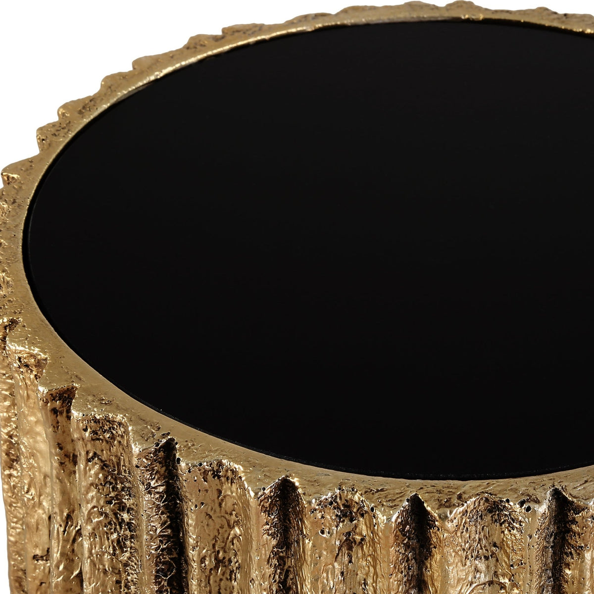 Echo Brass Drink Table Accent & End Tables| Uttermost