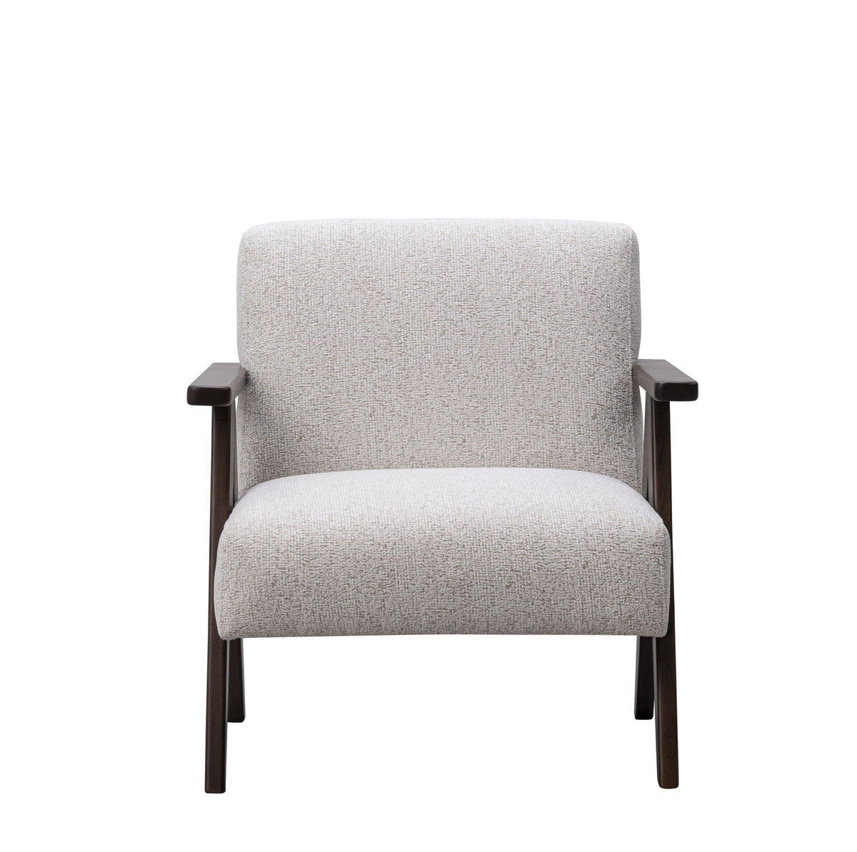 Echo Dark Brown Wood Accent Chair Chairs| Roots Furniture