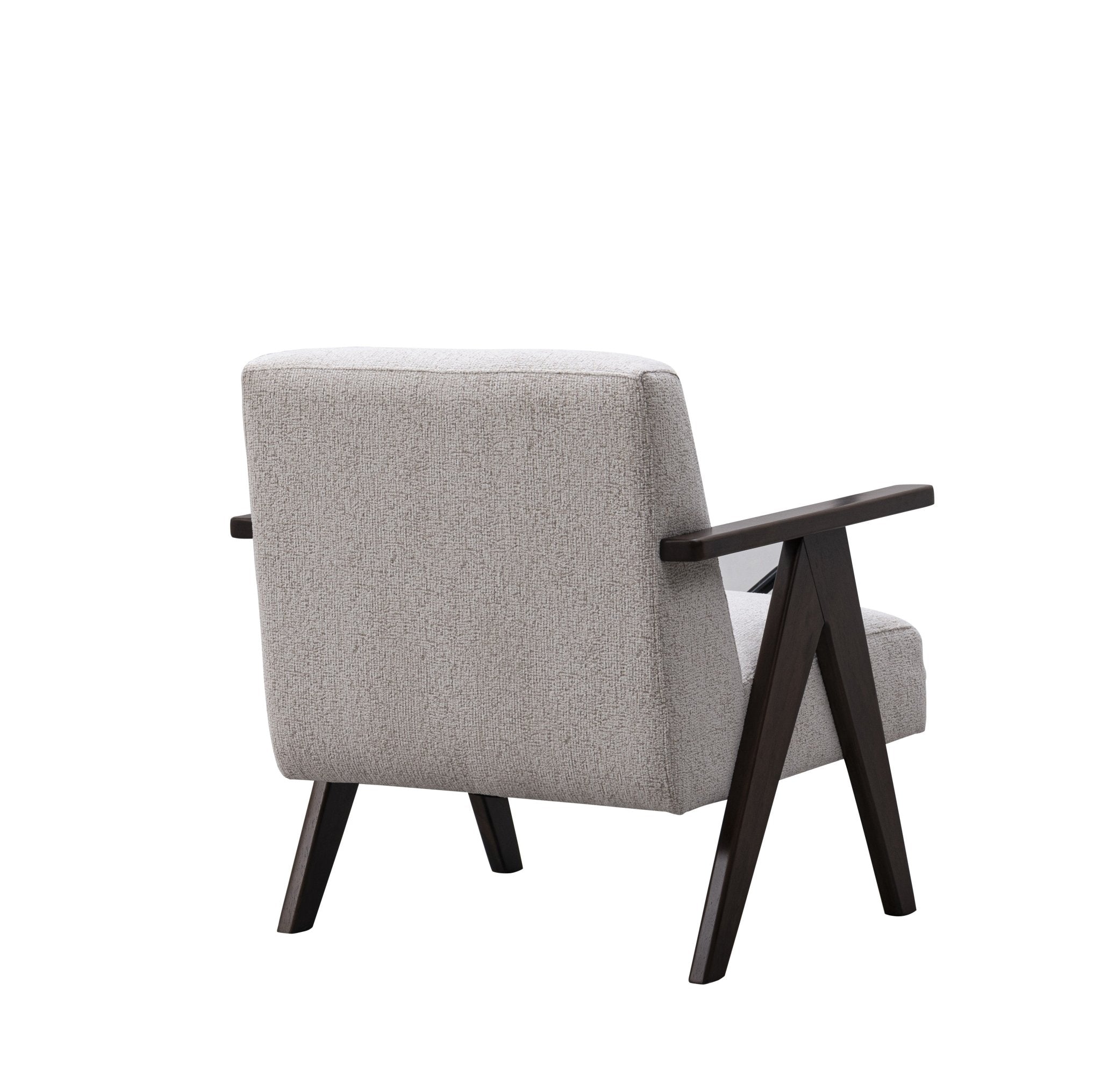Echo Dark Brown Wood Accent Chair Chairs| Roots Furniture