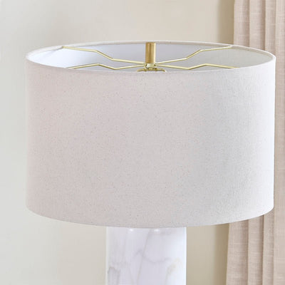 Echo Grey Marble Table Lamp - Al Rugaib Furniture