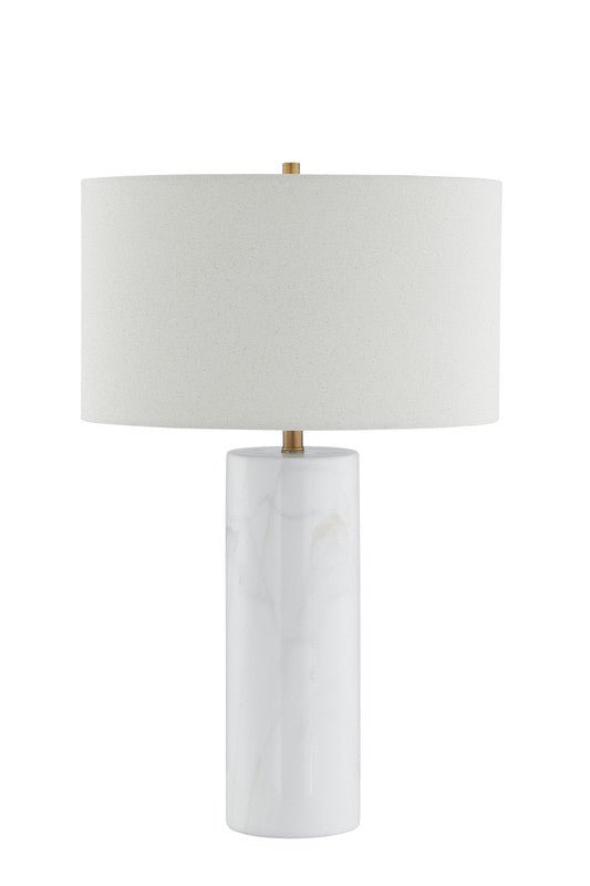 Echo Grey Marble Table Lamp - Al Rugaib Furniture