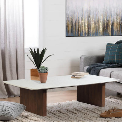 Eclipse Marble Coffee Table - Al Rugaib Furniture