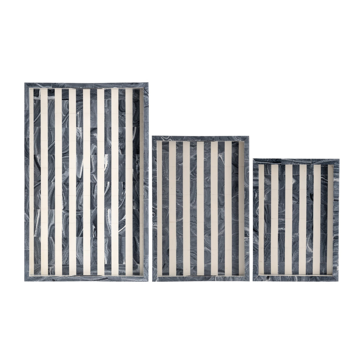 Ecomix, 18"H Vase W/ Jute Detail, White Tray| Sagebrook Home