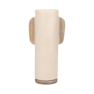 Ecomix, 19" Organic Vase, Ivory - Al Rugaib Furniture