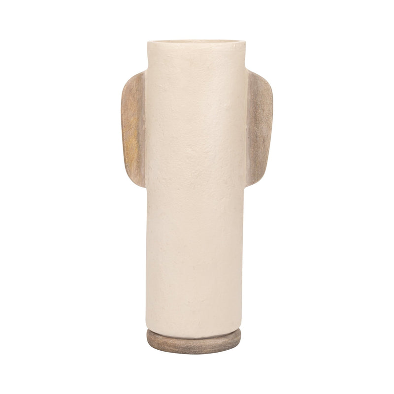 Ecomix, 19" Organic Vase, Ivory - Al Rugaib Furniture