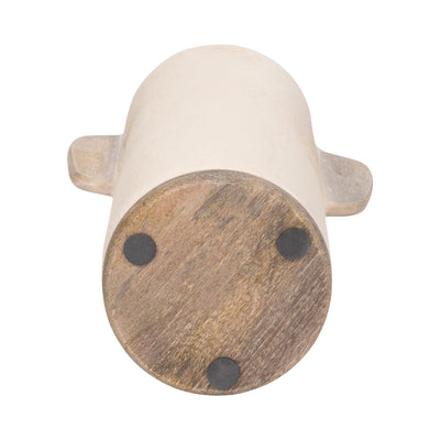 Ecomix, 19" Organic Vase, Ivory - Al Rugaib Furniture