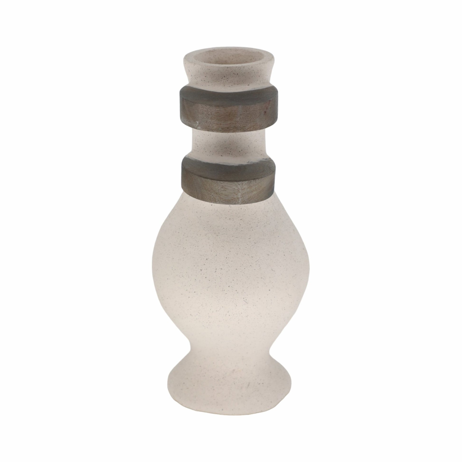 Ecomix, Abstract Vase, Ivory Vases and Jars| Sagebrook Home