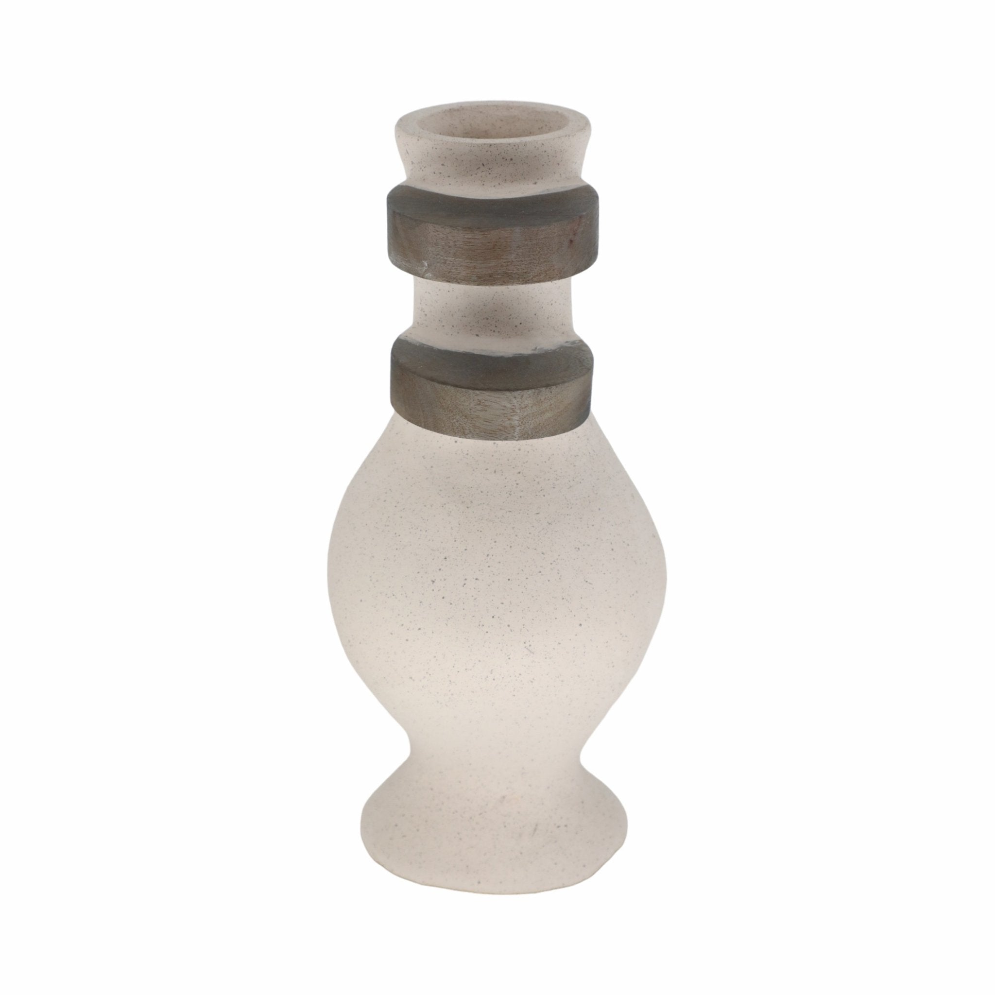 Ecomix, Abstract Vase, Ivory Vases and Jars| Sagebrook Home