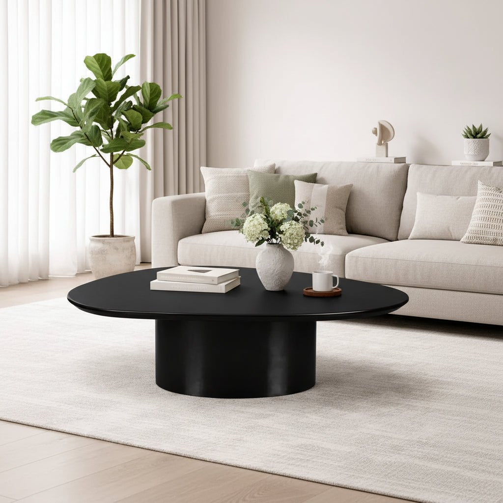 Eden Coffee Table Black Lacquer Table Sets| Moe's Home