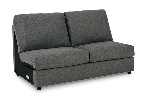 Edenfield Armless Loveseat - Al Rugaib Furniture