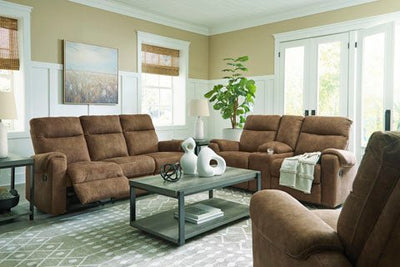 Edenwold Reclining Sofa & Loveseat with Free Recliner - Al Rugaib Furniture