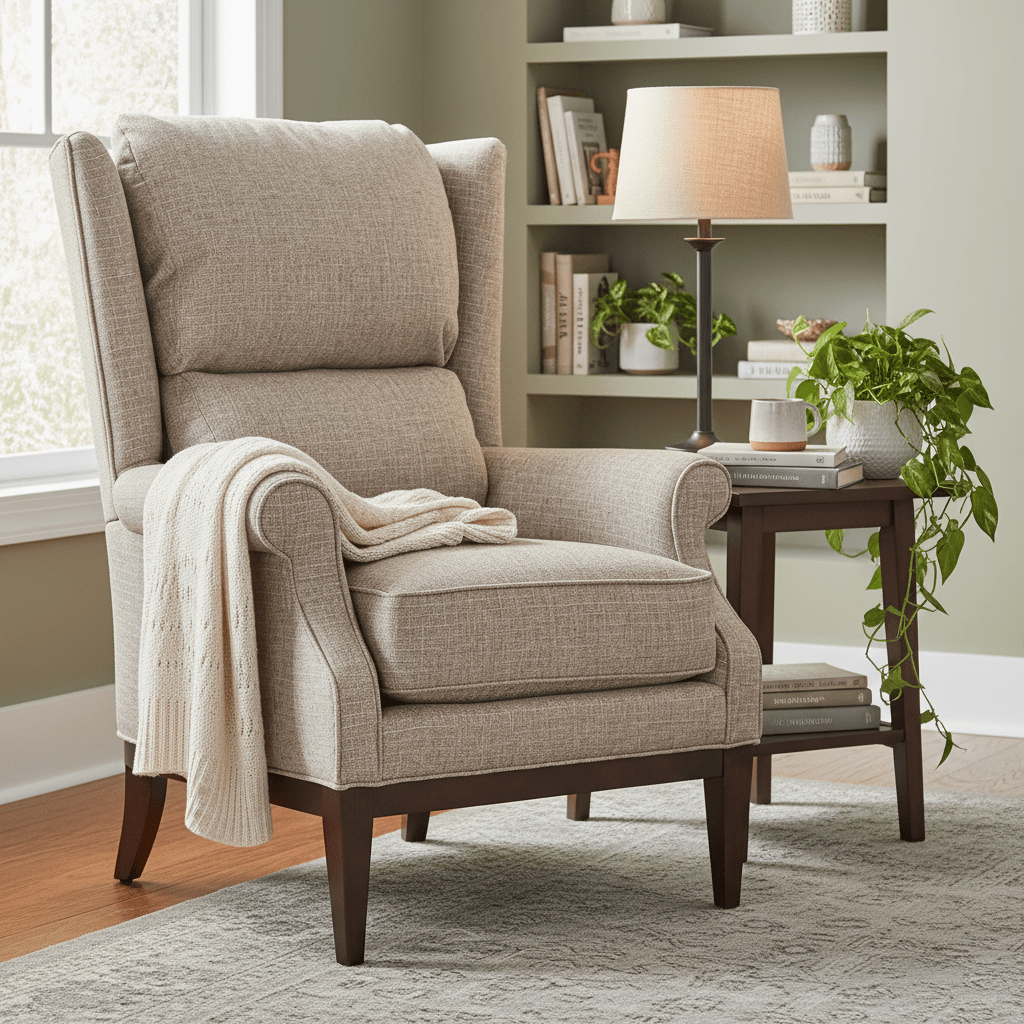 Edgeworth Wing Chair Chairs| Fairfield Chair