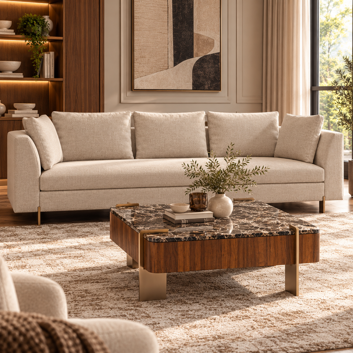 ALTURA 104 SOFA - PEARL