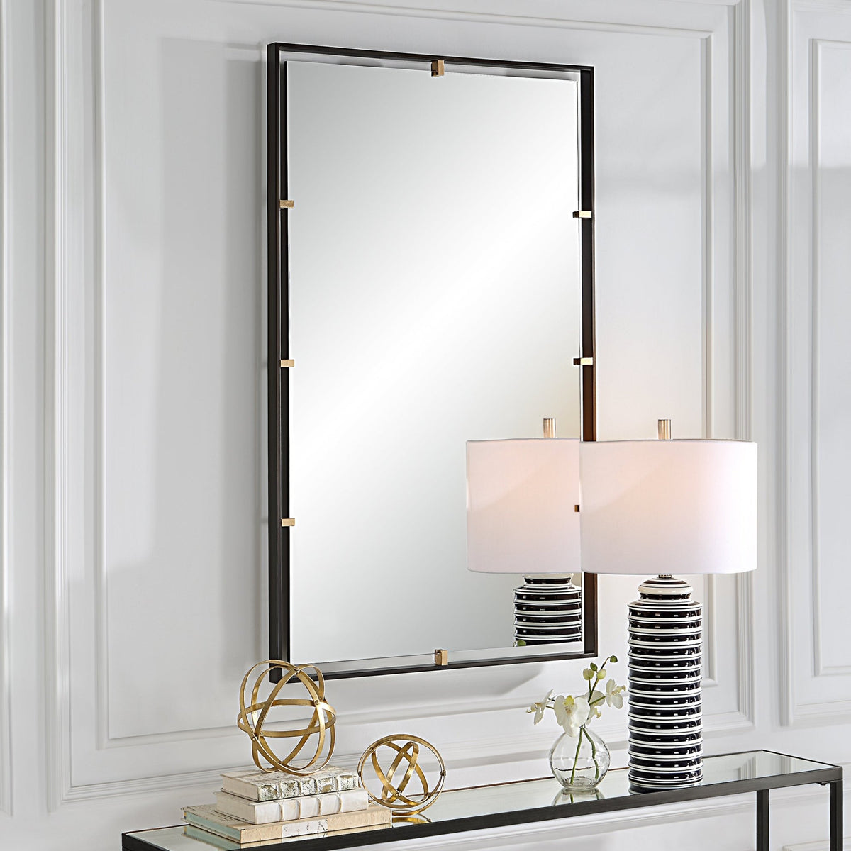 Egon Mirror, Bronze Mirrors| Uttermost