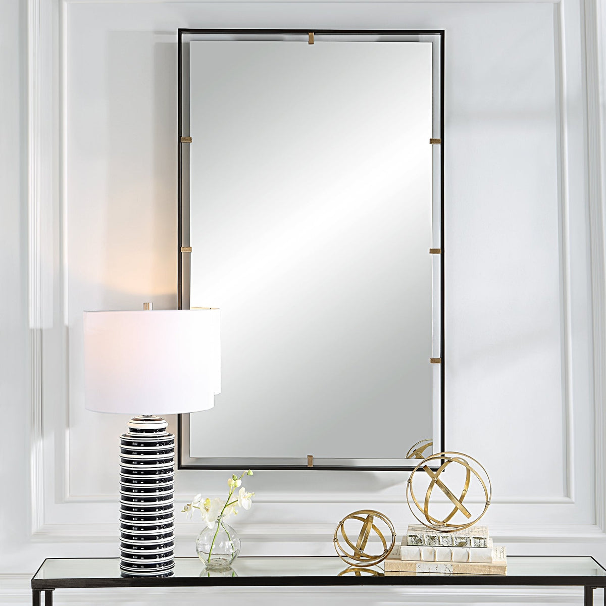 Egon Mirror, Bronze Mirrors| Uttermost
