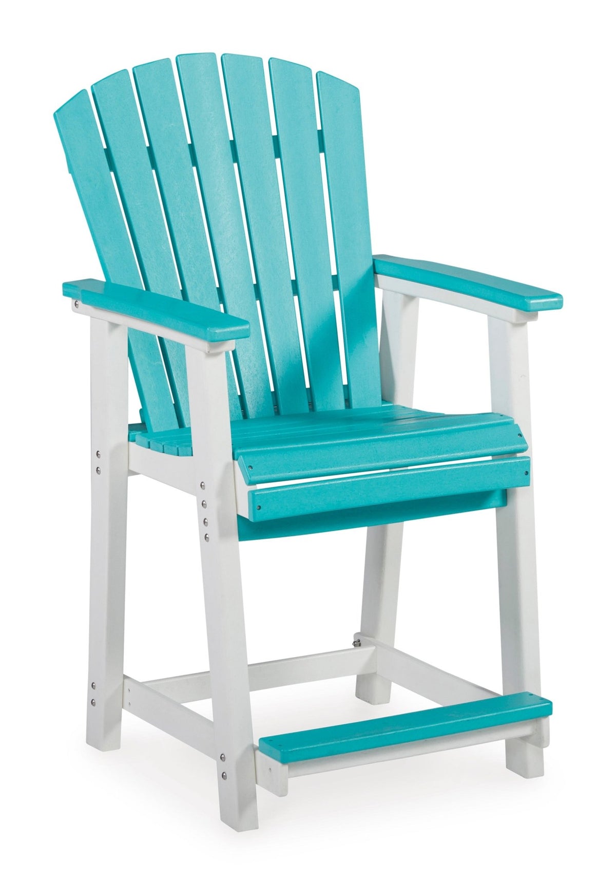 Eisely Outdoor Counter Height Bar Stool (Set of 2) Outdoor Chairs| Ashley Homestore