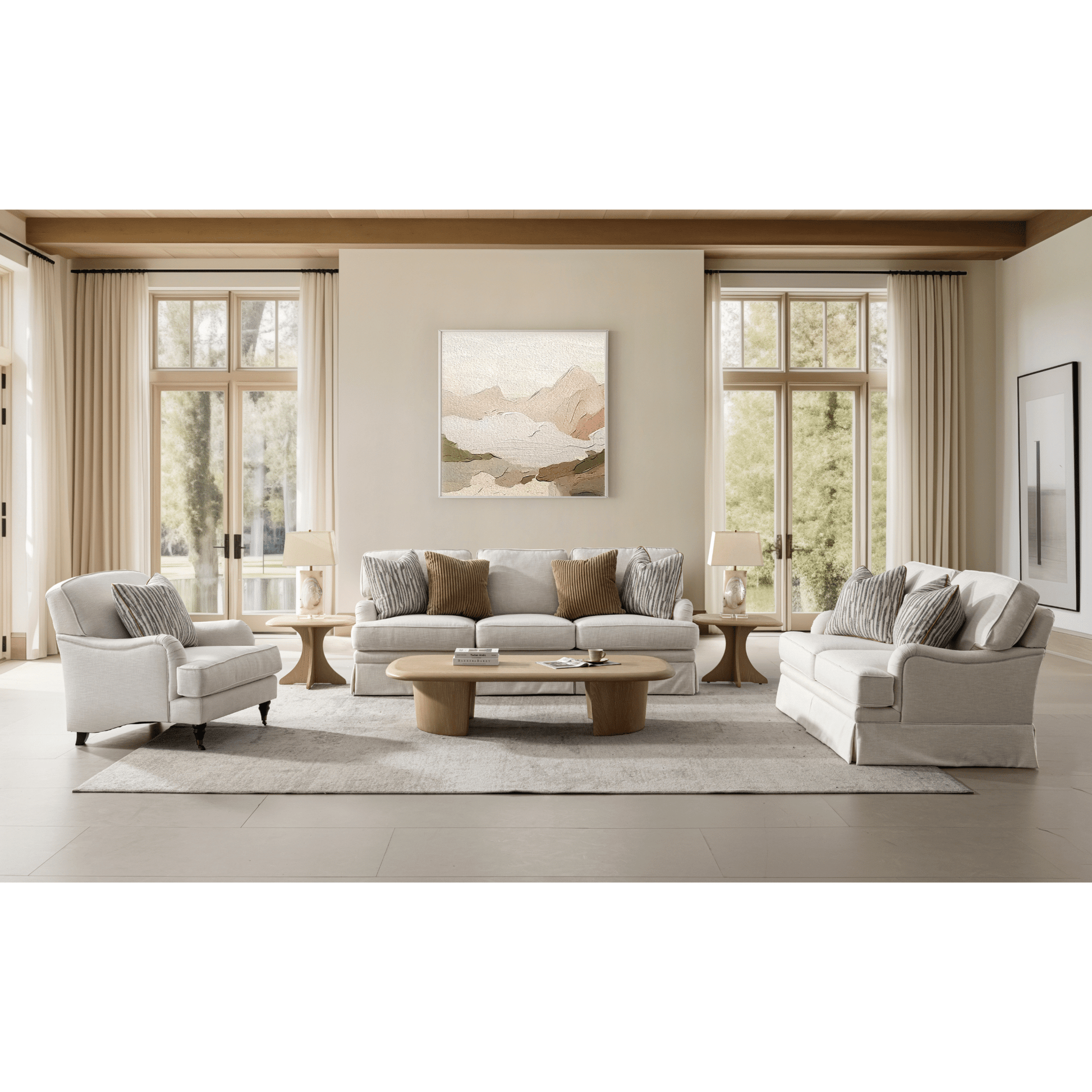 el Amor Cream Accent Chair Chairs| Roots Furniture