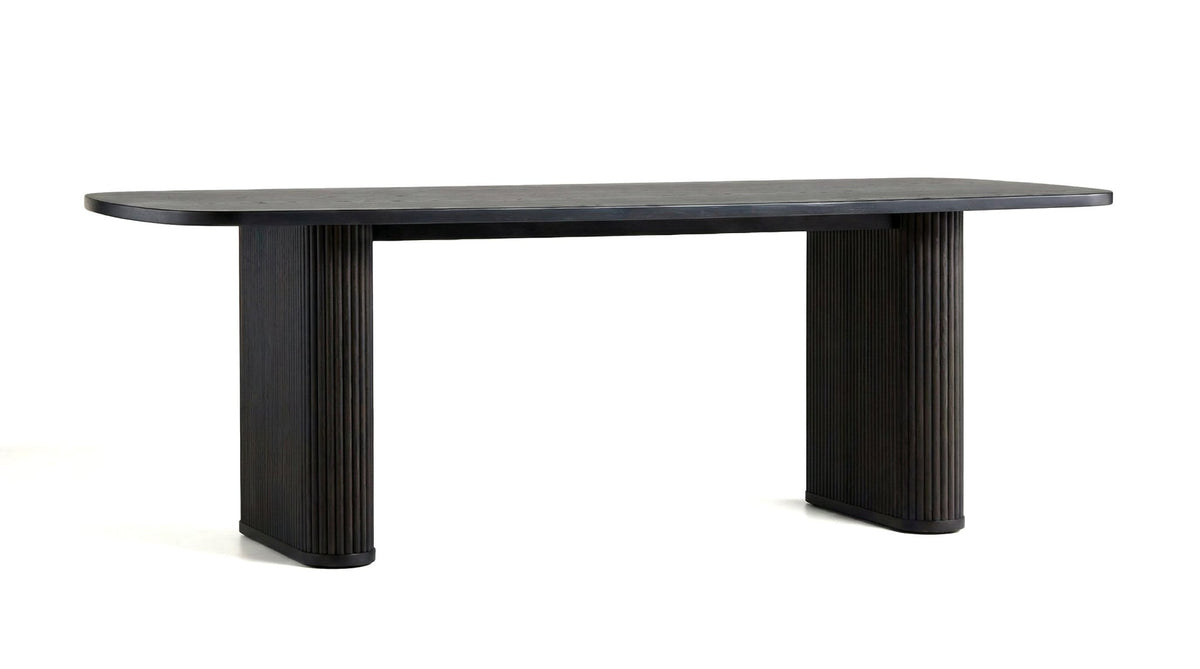 Elara Black 8 Seater Dining Table Dining Tables| Roots Furniture
