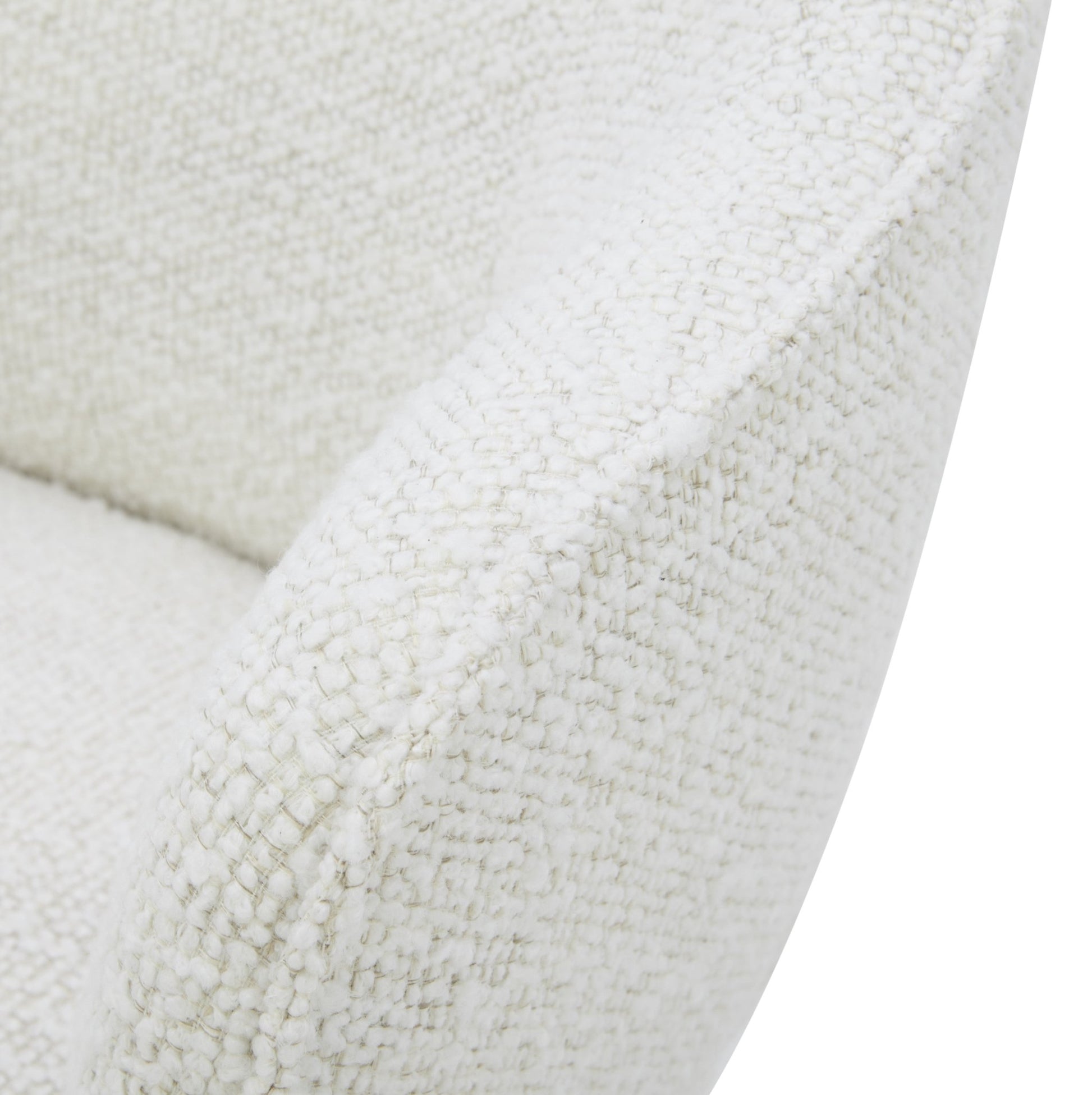 Elara off white Leather Arm chair Dining Chairs| Roots Furniture