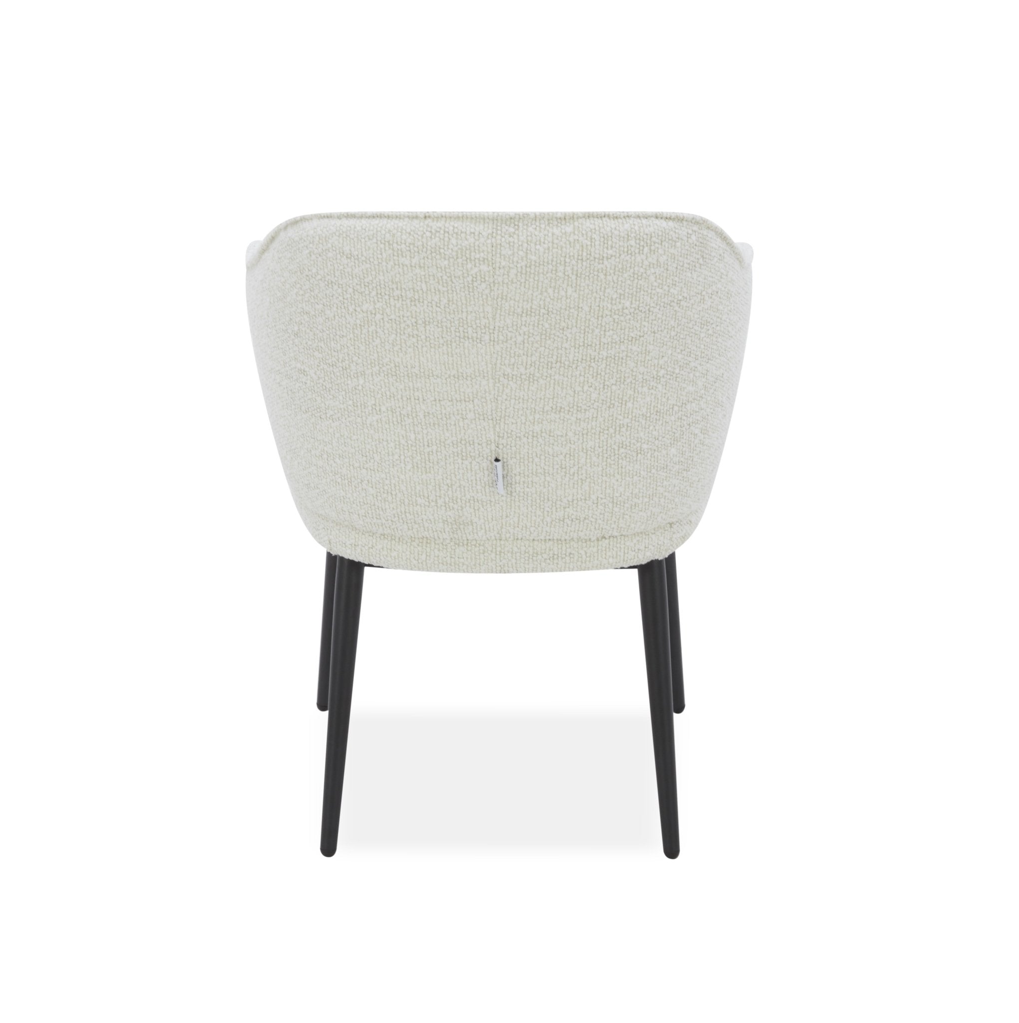 Elara off white Leather Arm chair Dining Chairs| Roots Furniture