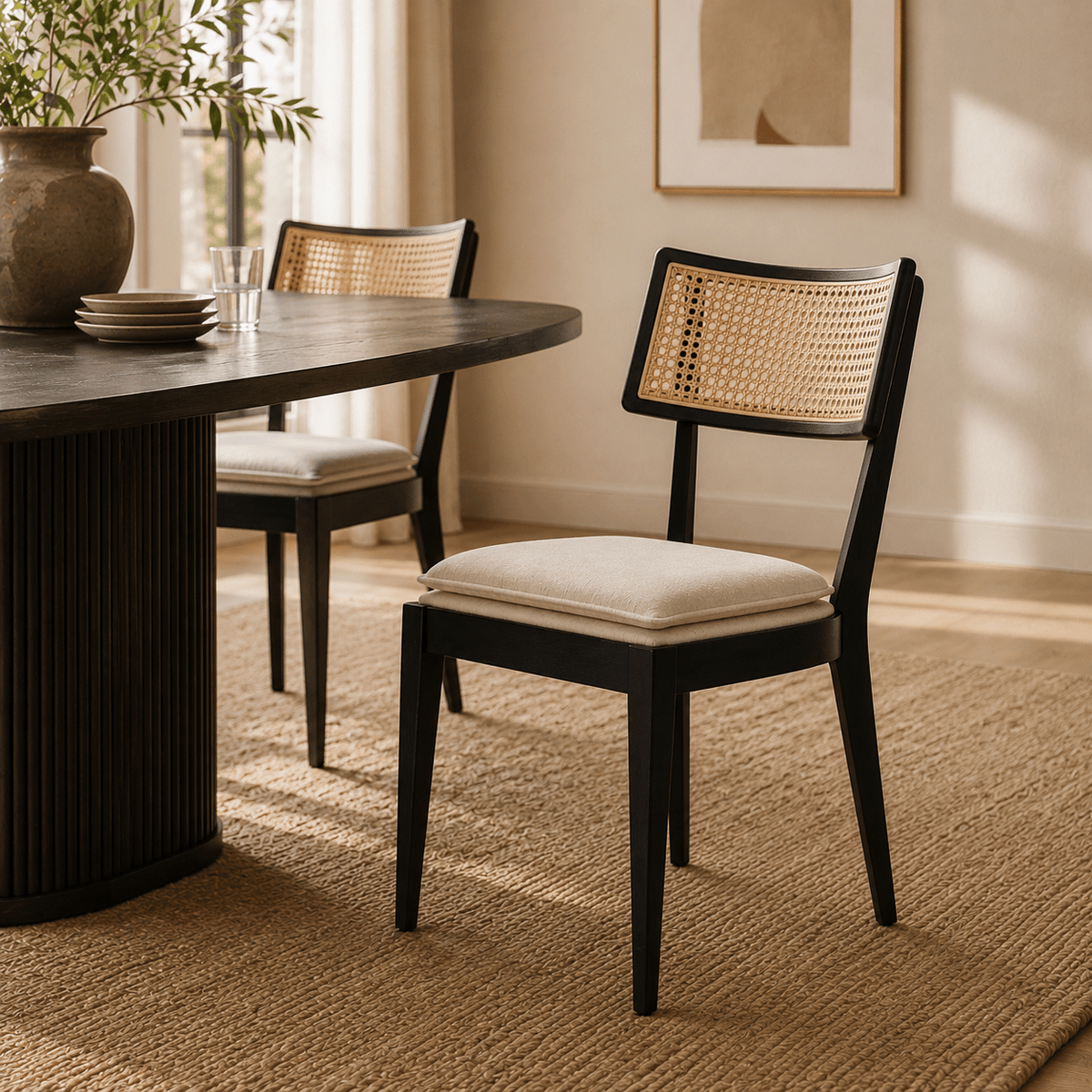 Elara Rattan Dining Chair Dining Chairs| Roots Furniture