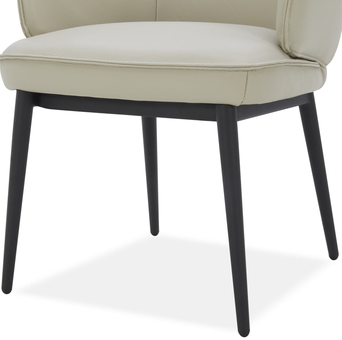 Elara white Arm chair Dining Chairs| Roots Furniture