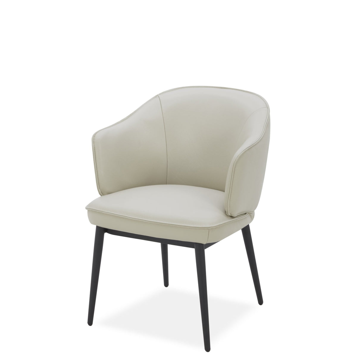 Elara white Arm chair Dining Chairs| Roots Furniture