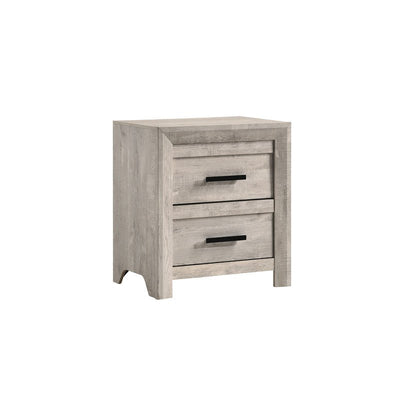Eleanor 2 - Drawer Nightstand in White - Al Rugaib Furniture