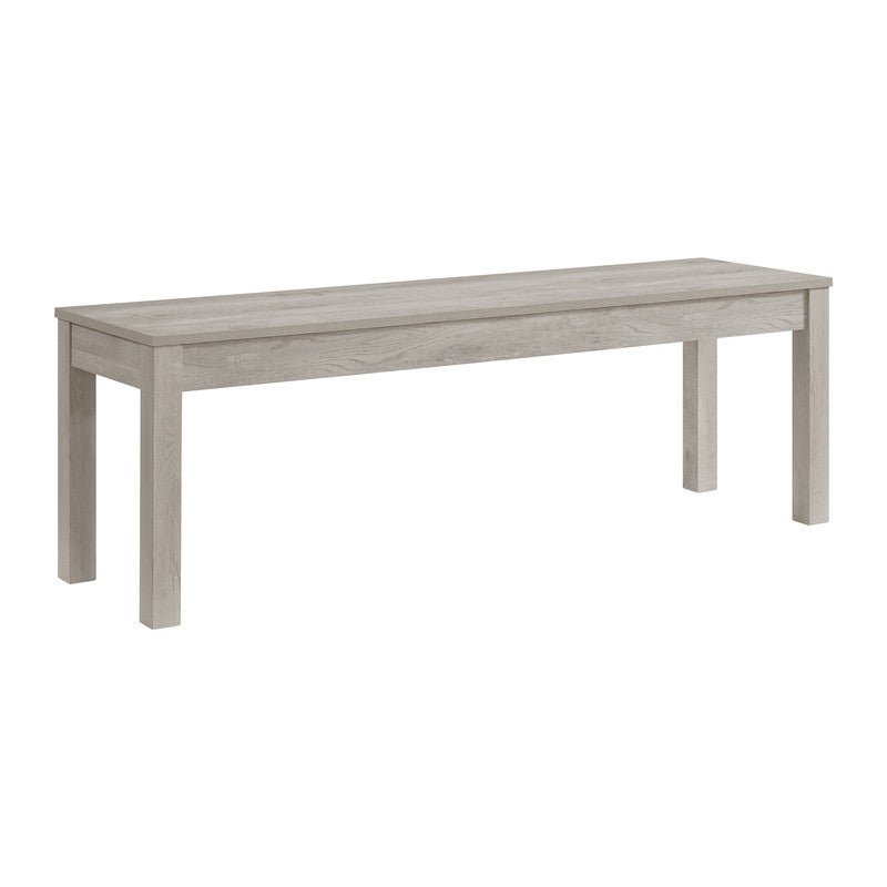 Eleanor Dining Bench in White Dining Chairs| Roots Furniture