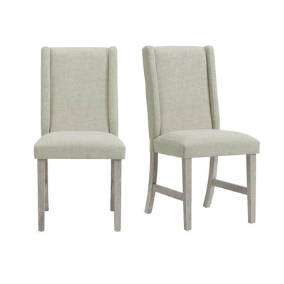 Eleanor Dining Side Chair with Heirloom Fabric in White (2 Per Carton) - Al Rugaib Furniture