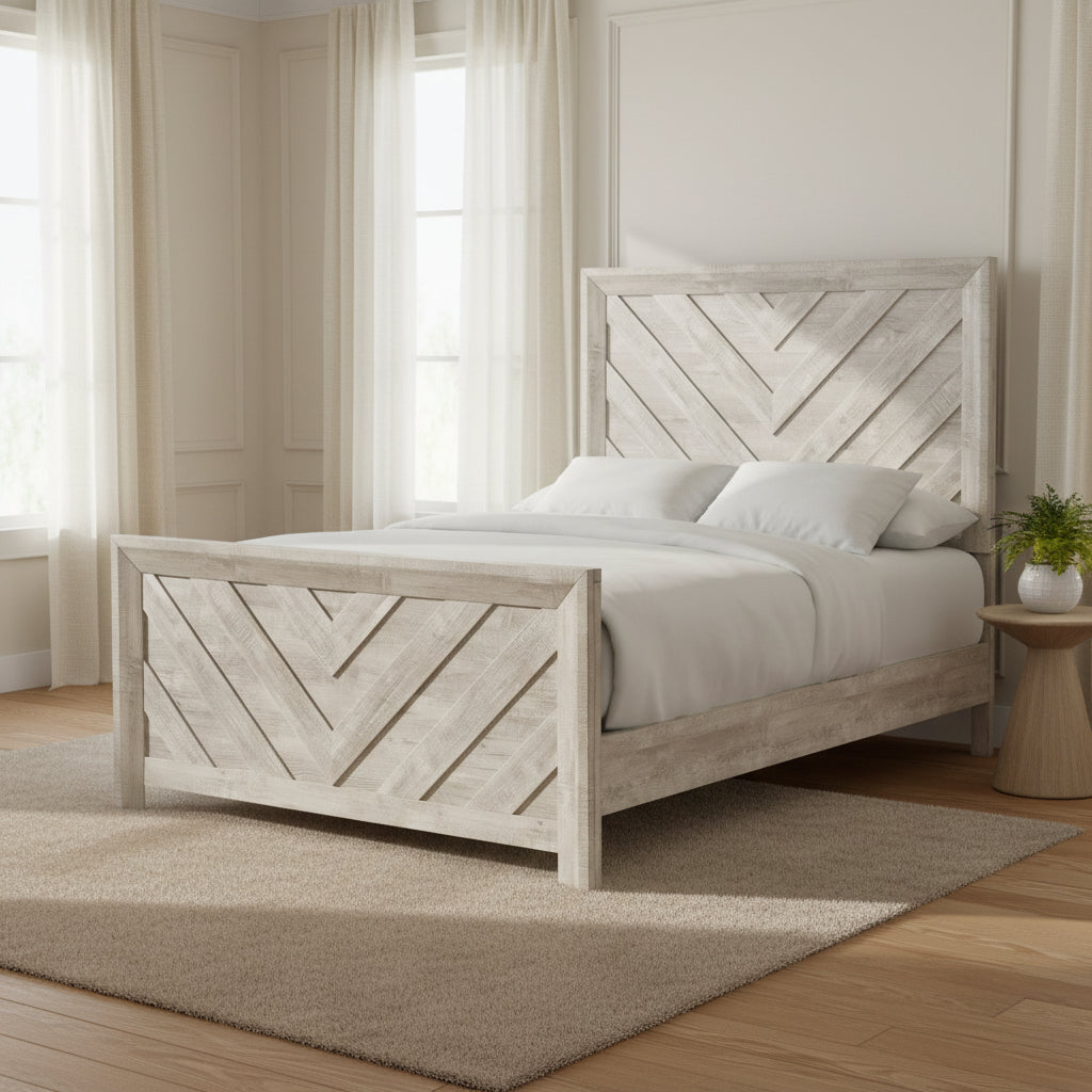 Eleanor Full Bed in White Beds| Roots Furniture