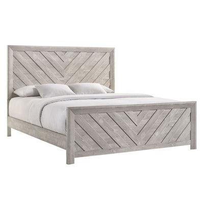 Eleanor Queen Bed in White - Al Rugaib Furniture