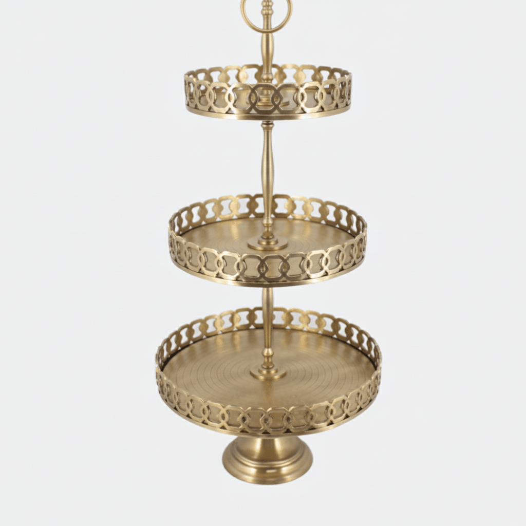 Elegance 3-tier Cake Stand Kitchen tools| Roots Furniture