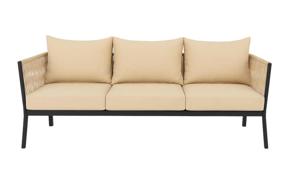 Elegant 5-piece outdoor seating set - beige Outdoor Sets| Otath
