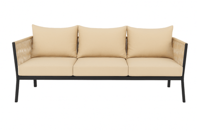 Elegant 5 - piece outdoor seating set - beige - Al Rugaib Furniture