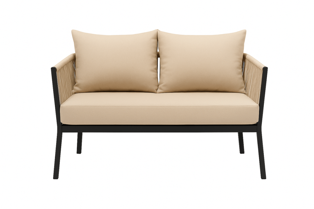 Elegant 5-piece outdoor seating set - beige Outdoor Sets| Otath