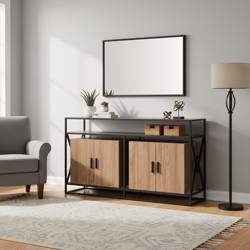 Elegant Buffet Table with Practical Design Isabella buffet cabinet| Otath