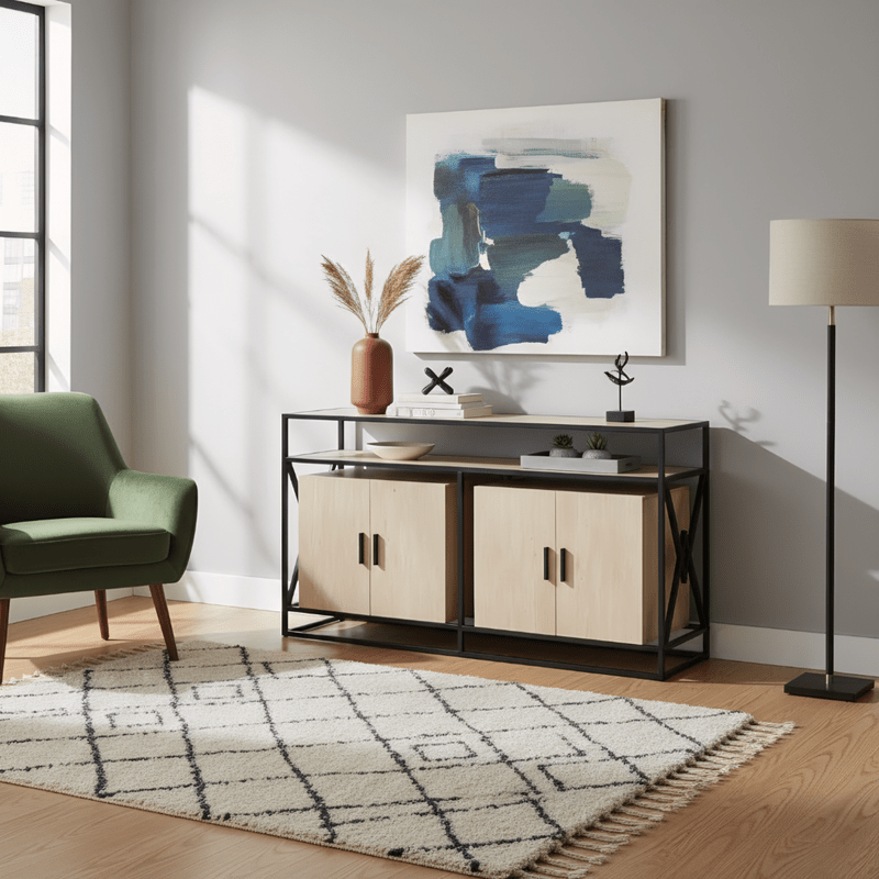 Elegant Buffet Table with Practical Design Isabella buffet cabinet| Otath