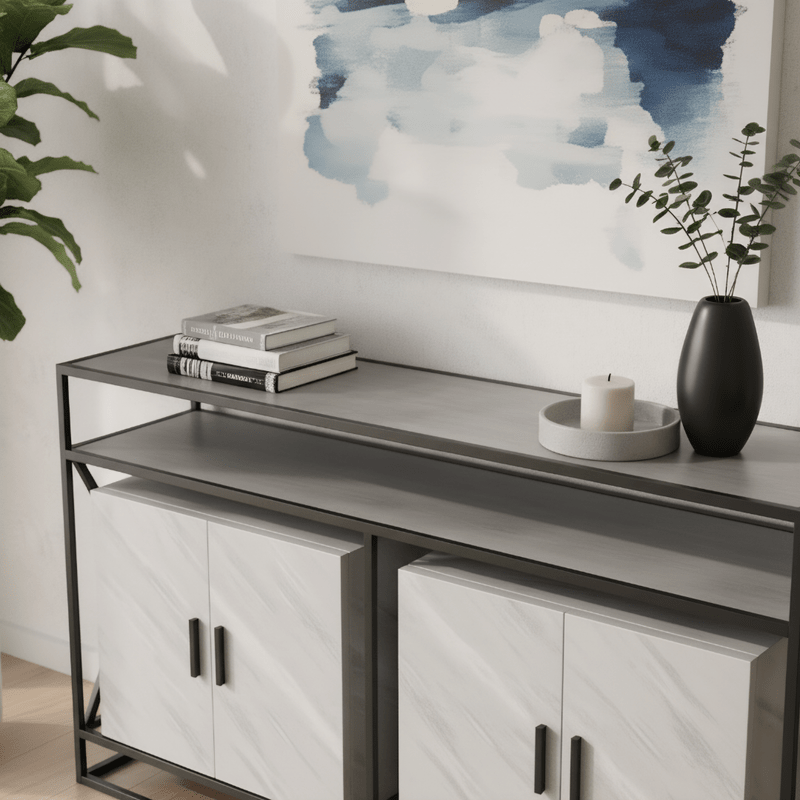 Elegant Buffet Table with Practical Design Isabella buffet cabinet| Otath