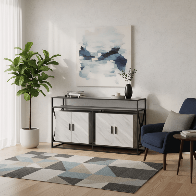 Elegant Buffet Table with Practical Design Isabella buffet cabinet| Otath