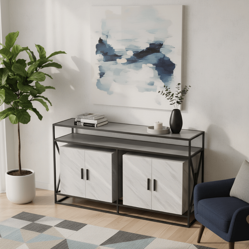 Elegant Buffet Table with Practical Design Isabella buffet cabinet| Otath