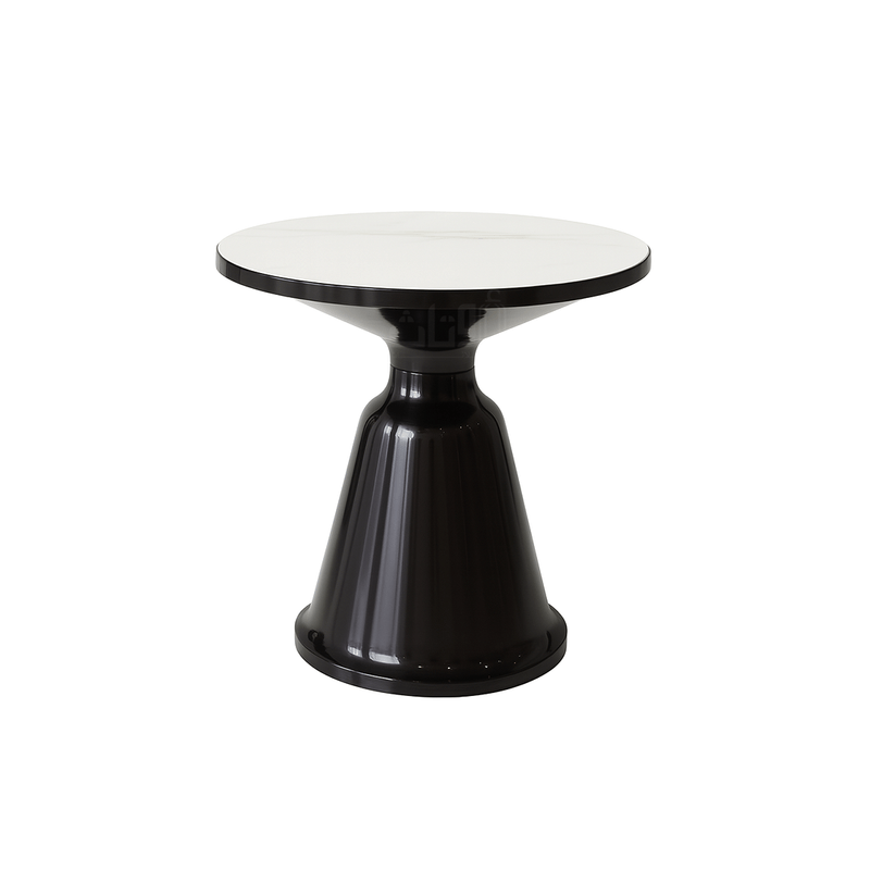 Elegant Ceramic Tables with Modern Black Finish Table Sets| Otath