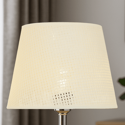 Elegant Crystal Globe Table Lamp with Silver Base - Al Rugaib Furniture