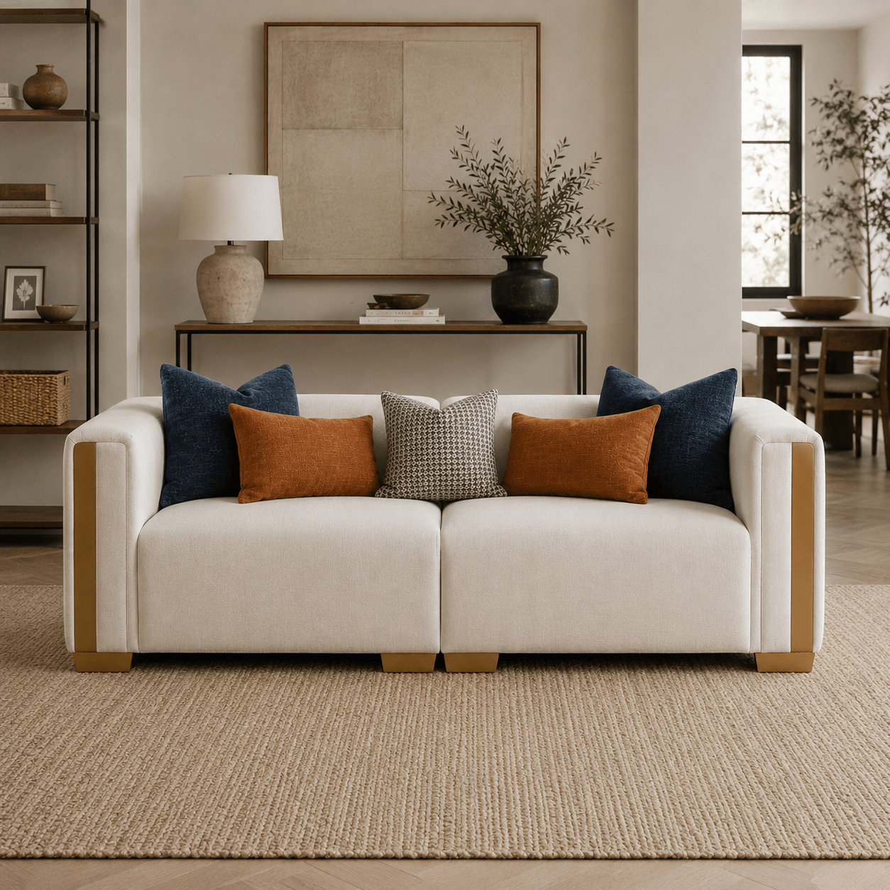 Elegant Embrace Beige Sofa Sofas & Loveseats| Roots Furniture