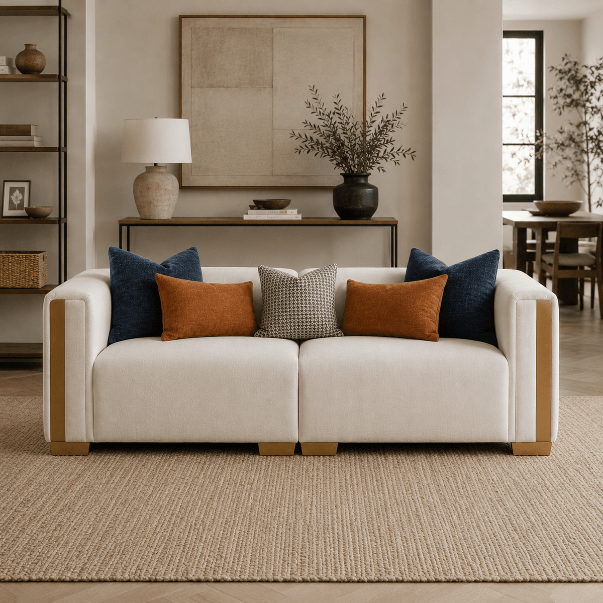 Elegant Embrace Beige Sofa Sofas & Loveseats| Roots Furniture