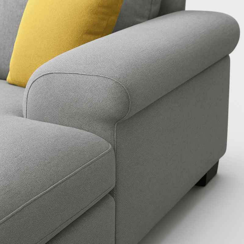 Elegant Grey Corner Sofa Sofas & Loveseats| Otath